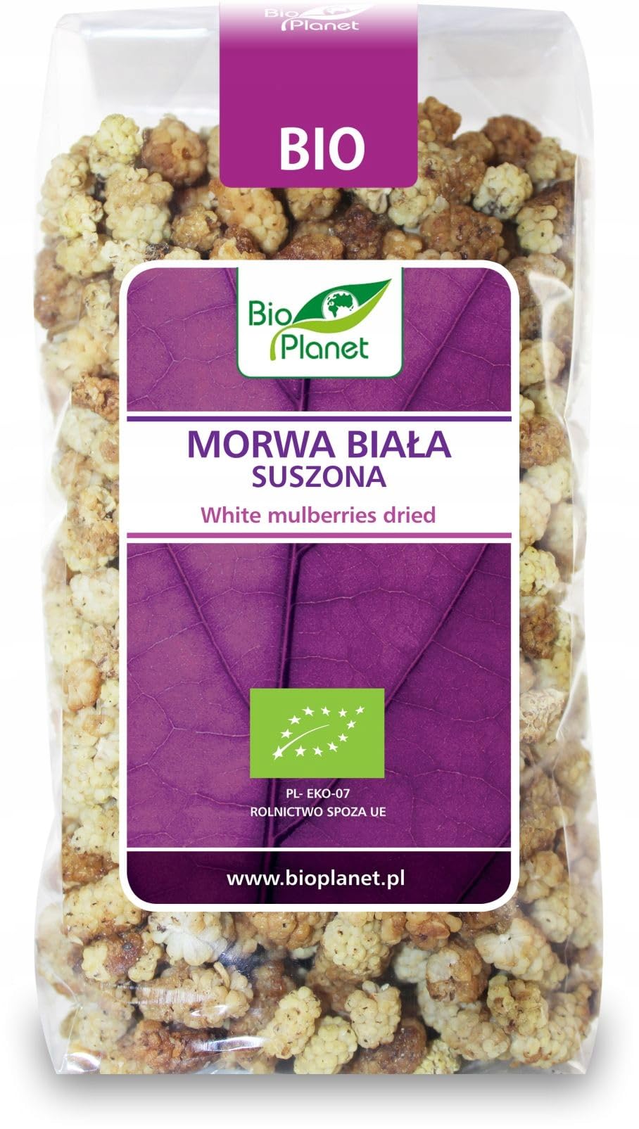 Morera blanca seca BIO 250 g - BIO PLANET