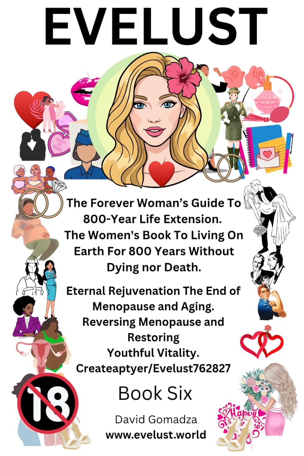 Evelust. The Forever Woman’s Guide To 800-Year Life Extension. The Women's Book To Living On Earth For 800 Years Without Dying nor Death.: Book Six: ... Menopause and Restoring Youthful Vitality