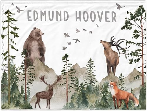 Miniatura 83 de Manta de bebé personalizada para niñas, manta de bebé personalizada con nombre, súper suave, mantas personalizadas con nombre para niños, mantas