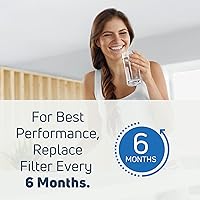 Vista 8 de Paquete de 3 filtros de agua de repuesto para refrigerador Samsung RF261BEAESR/AA-0001, compatible con Samsung DA29-00020B, DA29-00020A, cartucho