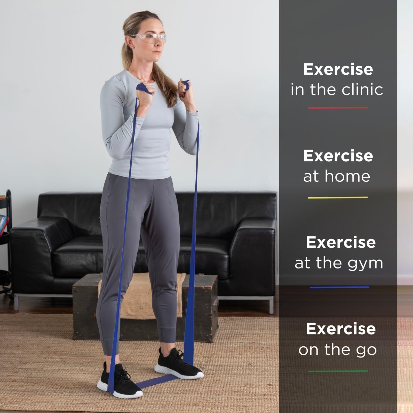 Thera-Band Exercise Band, X-Heavy, Blue, 6 Yard Roll by TheraBand