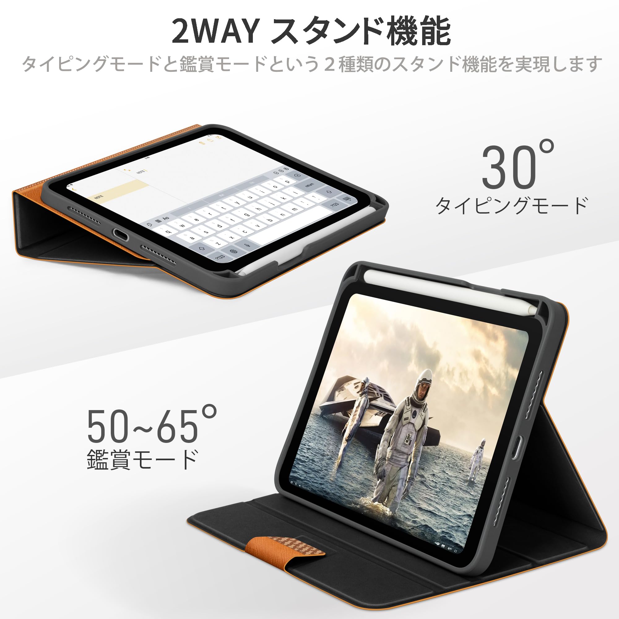 Amazon.co.jp: KingBlanc 新型 iPad mini7 ケース (A17 Pro 2024 