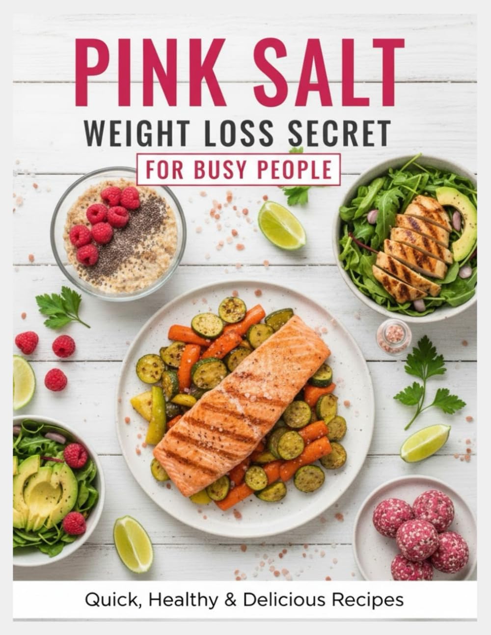 Pink Salt Weight Loss Secret for Busy People: Quick and Easy Pink Salt Cookbook for Healthy Weight Loss, Simple Meal Prep, and Delicious Recipes for Busy Lifestyles