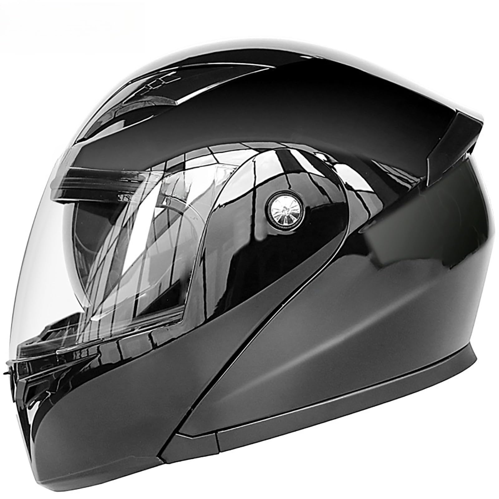 Modułowy Kask Motocyklowy ECE/DOT Zatwierdzony Wentylacja Składana Konstrukcja Kask Motocyklowy Dla Dorosłych Mężczyzn I Kobiet Integralny Kask Motocyklowy Do Jazdy Miejskie
