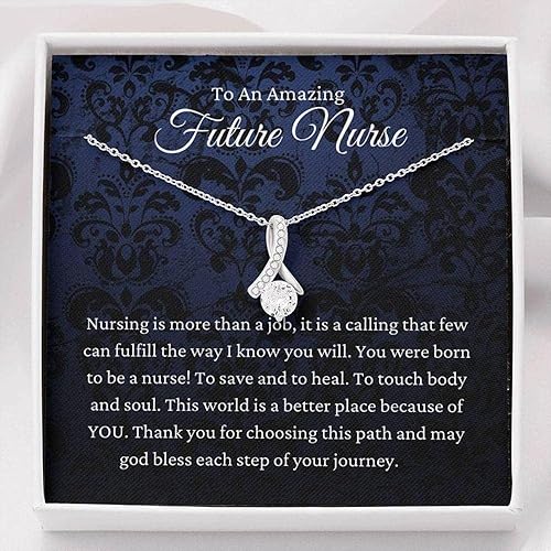 Miniatura 3 de Collar de amiga, regalos de estudiante de enfermería para futuras enfermeras, regalos de escuela de enfermería, nuevo regalo de collar de enfermera,