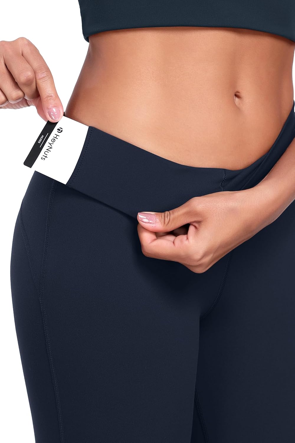 HeyNuts Mellow Flare Leggings 29"/30.5"/32.5"/34.5", High Waisted Tummy Control Wide Leg Bootcut Yoga Pants Lounge Soft - Image 6