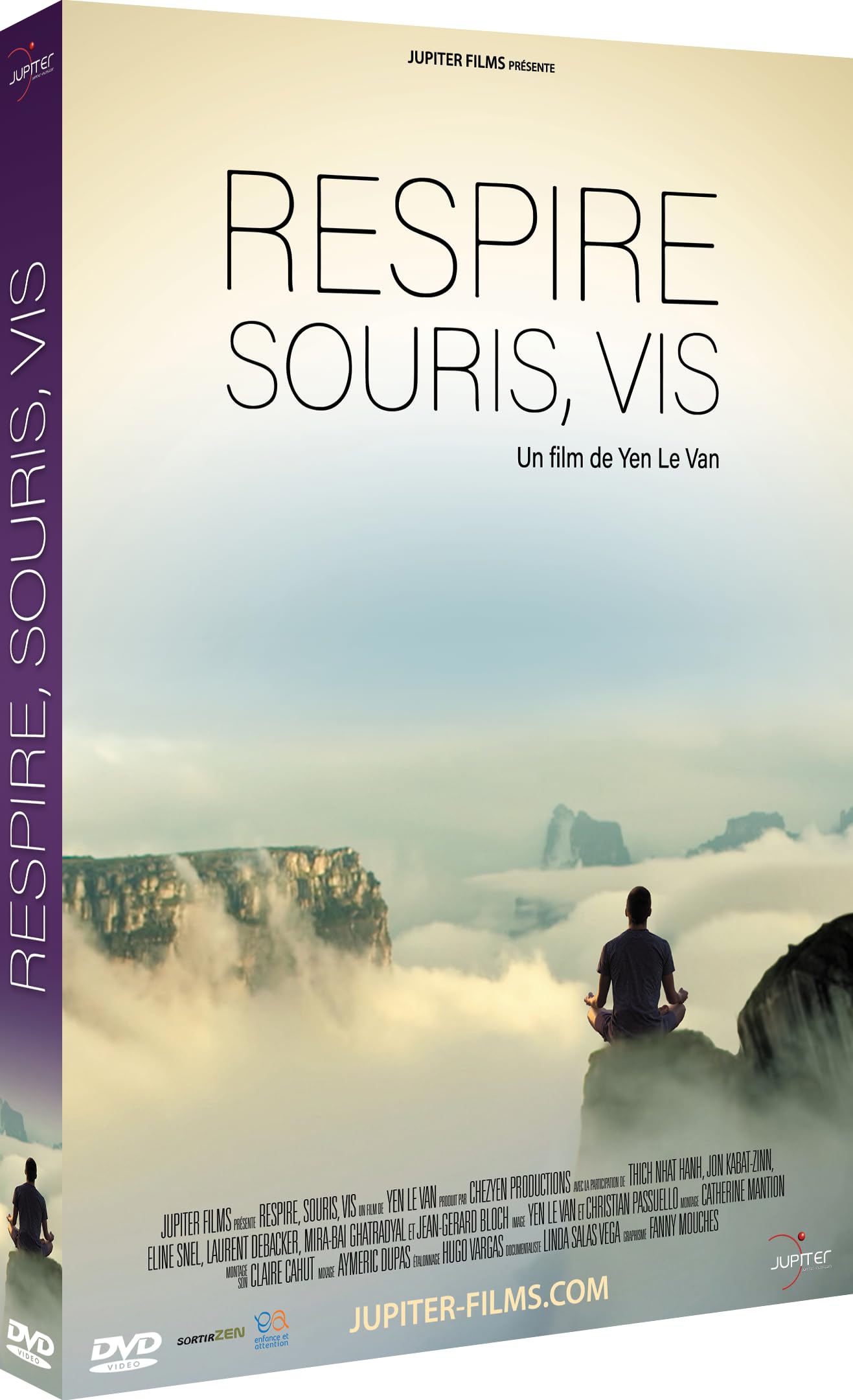 Respire, Souris, Vis - Méditation pleine conscience, Mindfulness, DVD, Thich Nhat Hanh