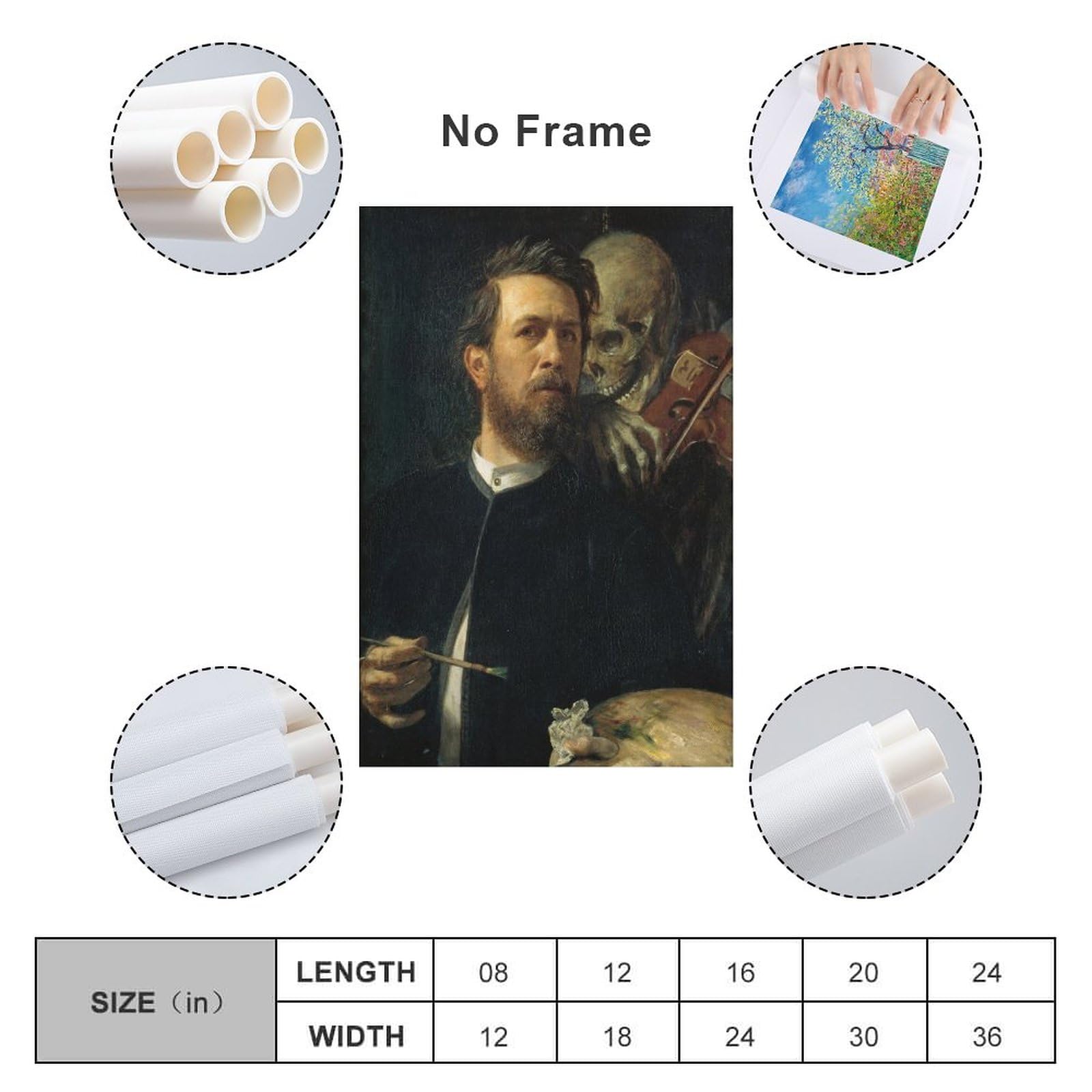 Amazon.co.jp: Arnold Böcklinアルノルトベックリンポスター絵画作品