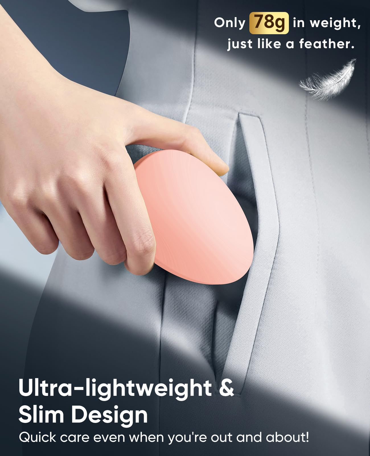 Crystal Hair Eraser for Women and Men, Reusable Crystal Hair Remover Magic Painless Exfoliation Hair Removal Device, Epilator Device for Legs Back Arms