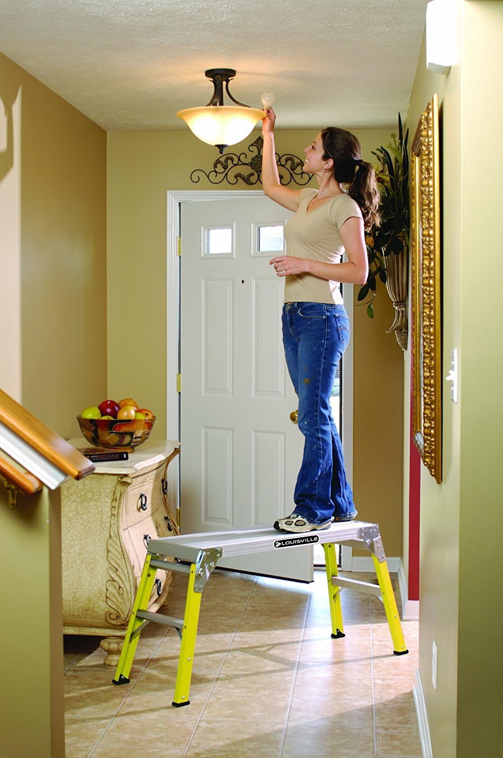 Louisville Ladder L-3042-03 Fiberglass Mini Working Platform