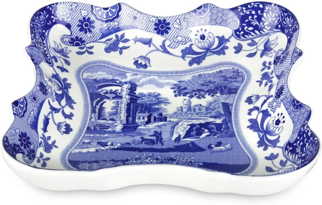 Spode Blue Italian Devonia Tray