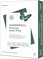 Vista 11 de Papel para impresora Hammermill, papel de impresión láser premium de 24 lb, 8.5 x 14 - 1 resma (500 hojas) - brillo 98, fabricado en los Estados