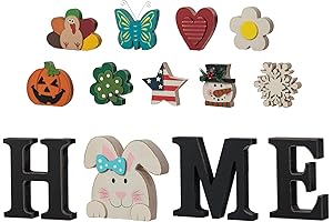 Glitzhome Seasonal Home Sign Decor: Versatile Expression for Every Occasion