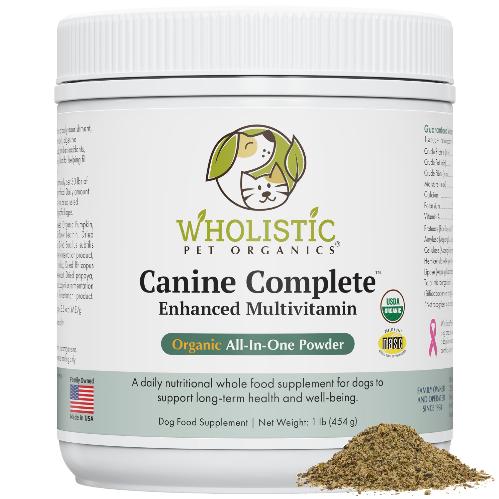 Organic Dog Vitamins, 1 Lb, 45 Scoops — Amazon image 16