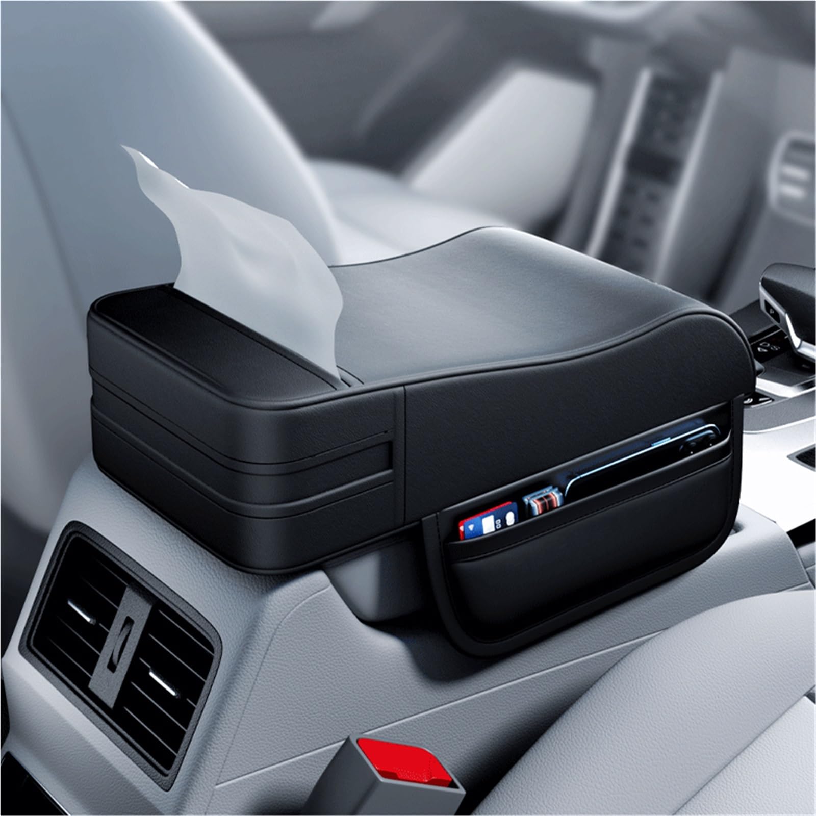 Podkładka Wzmacniająca Do Podłokietnika Samochodowego Uniwersalna Podkładka Pod Podłokietnik Samochodowy Auto Central Premium Elbow Rest Schowek Ochronny Podłokietniki samochodowe