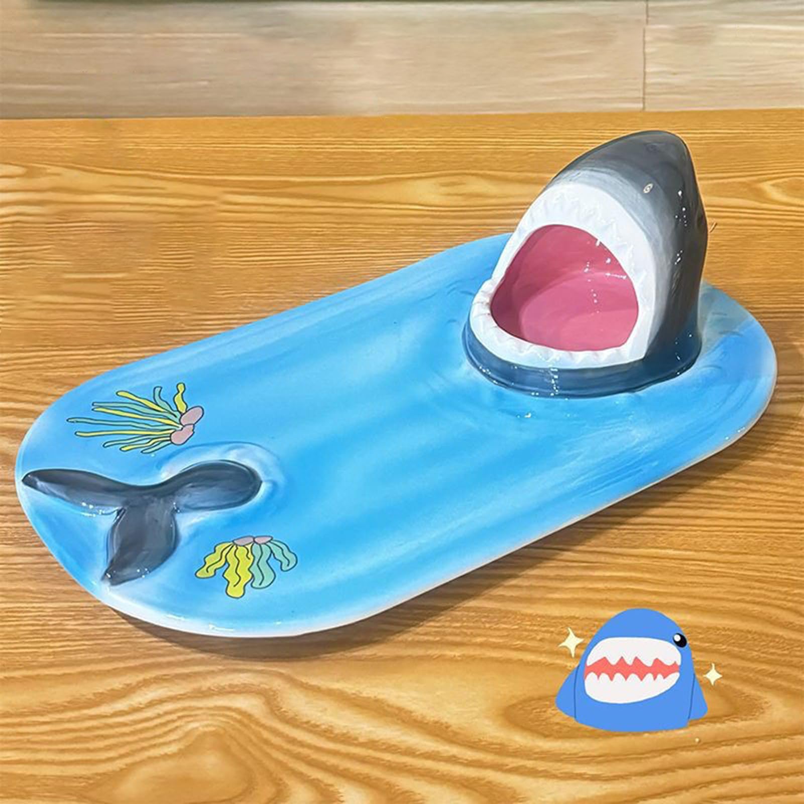 Assiette Sushi Requin Vaisselle Résistante aux Hautes Températures