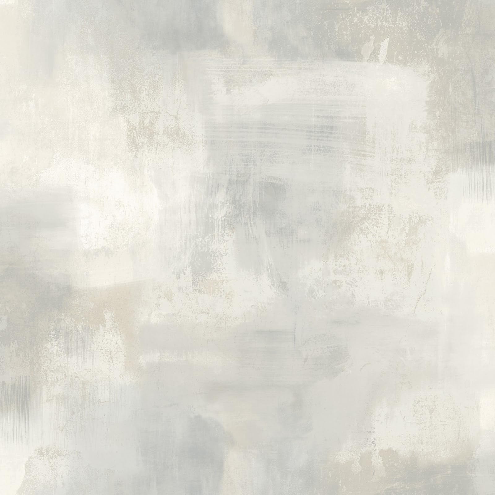Grandeco White/Gray Grandecolife Premium-Quality Vinyl Wallpapers For Bedroom, Kitchen, Dining Room With Loft Concrete Design; Washable, Removable, Eco-Aware Wallcovering Made In Belgium 53 Cm X 10 M ()