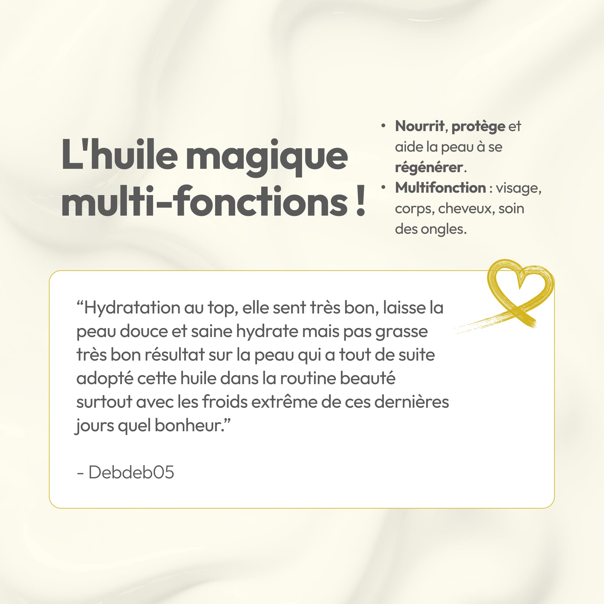 Huile exquise 50 ml