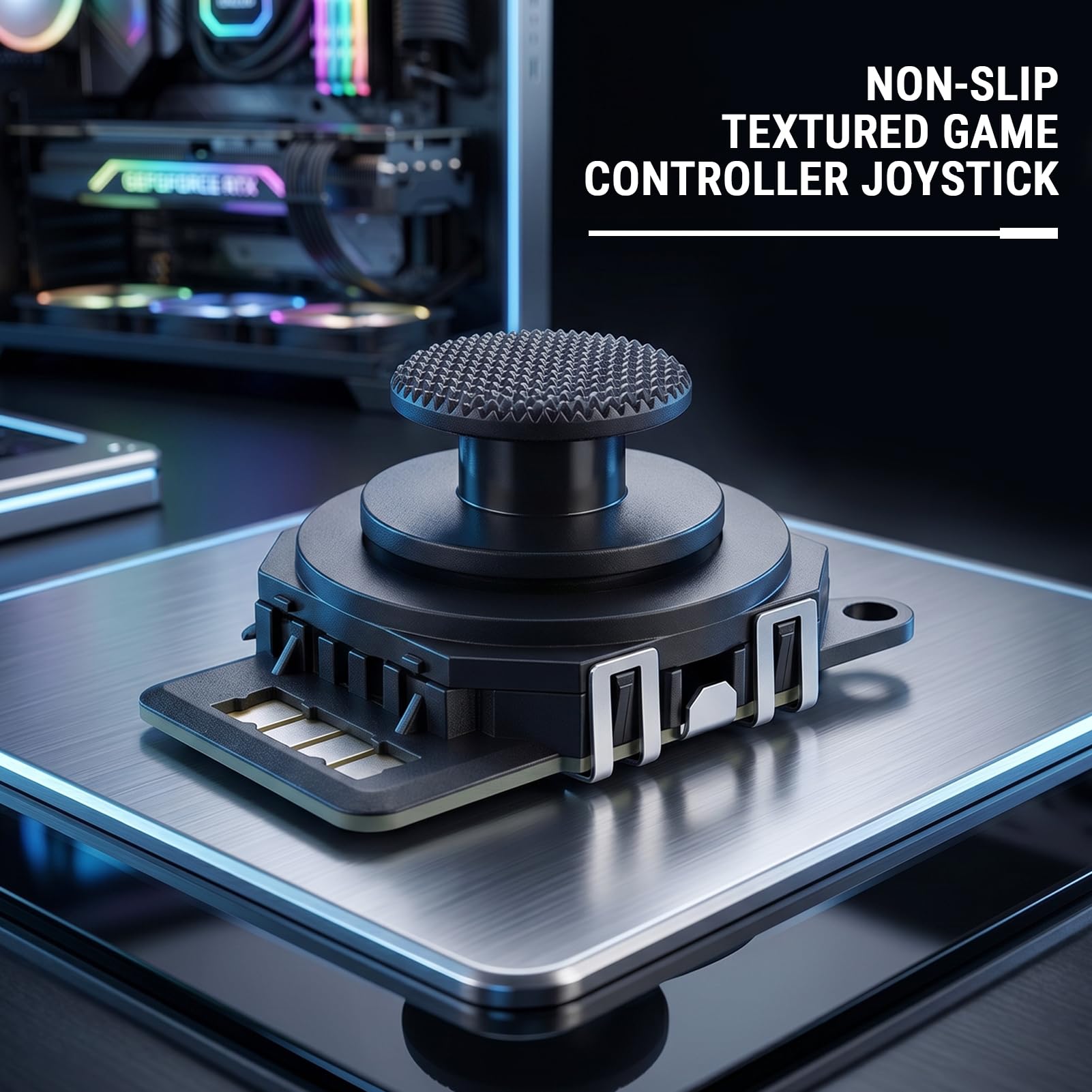 2 Szt. Analogowy Joystick 3D Z Przyciskami Na PSP 2000, Wymiana Joysticka Przełącznika Bezprzewodowy Profesjonalny Joystick Rocker Z Nasadką Wymiana Naprawy Na PSP 2000 Czarny