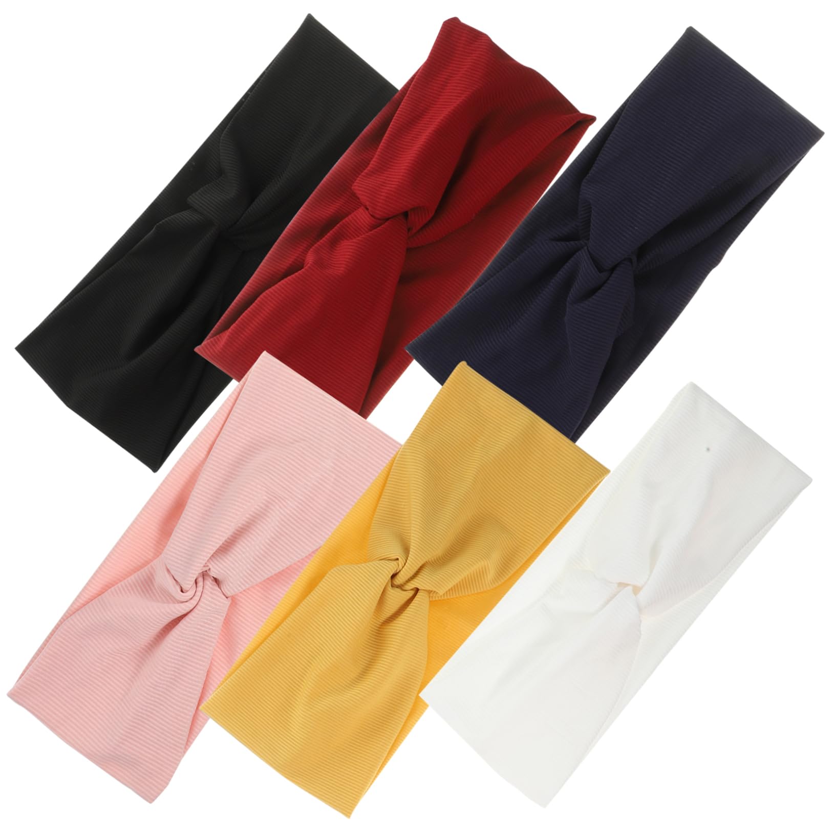 FRCOLOR 18 Piezas Venda Banda De Pelo De Maquillaje Diademas Para El Cabello Hijab Deportivo Hacer Diadema Diademas Para Mujer Para Lavarse La Cara Lazos Para El Cabello Diadema Rosa Tela