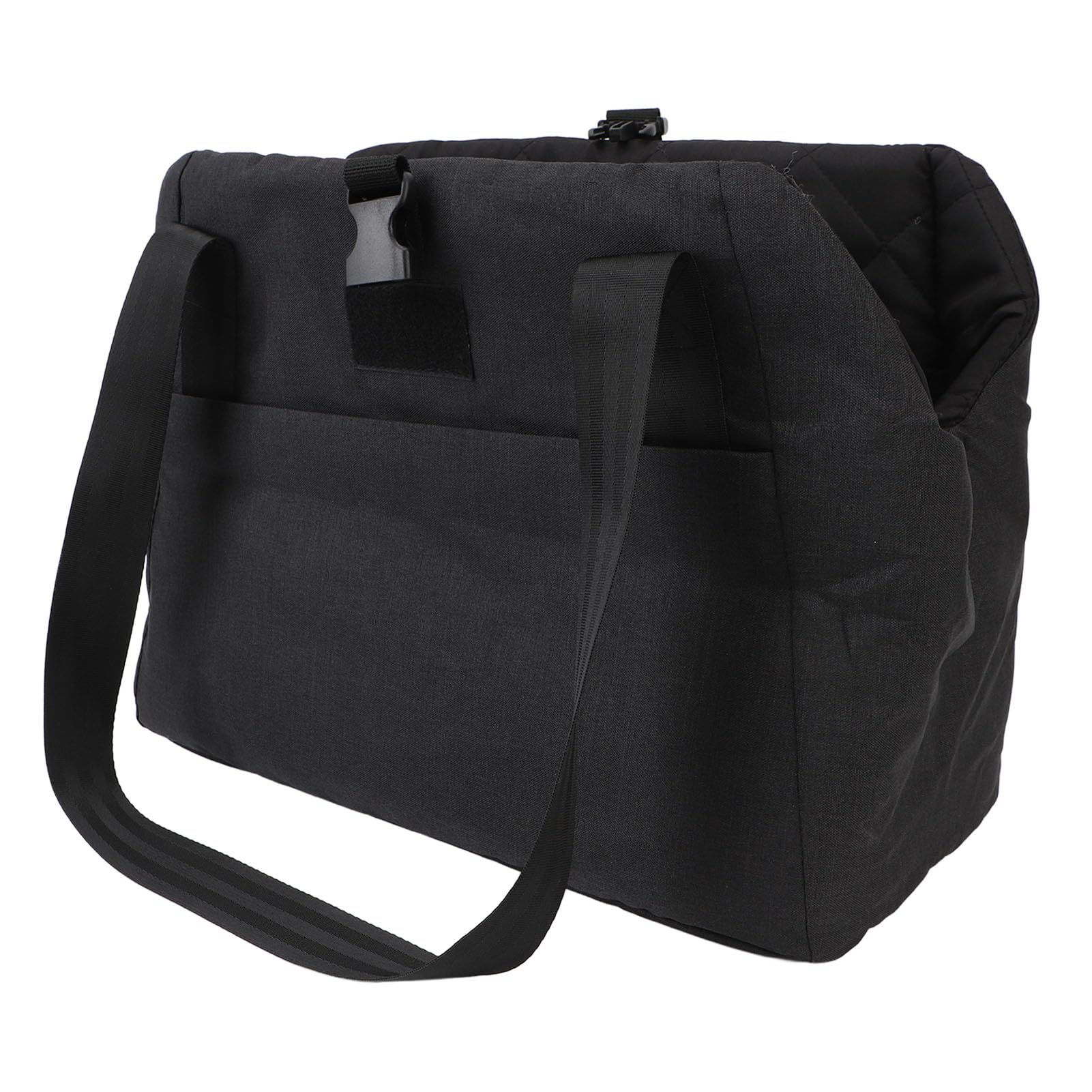 Generic Borsa Riscaldante per Animali Domestici Riscaldata, Temperatura Regolabile, Interfaccia USB, Cuscino Riscaldante per Viaggi Invernali con Animali Domestici, Nera 11,8x15x6,7 Pollici