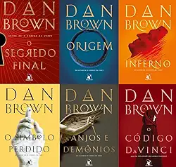 Coleção Dan Brown 6 Volumes