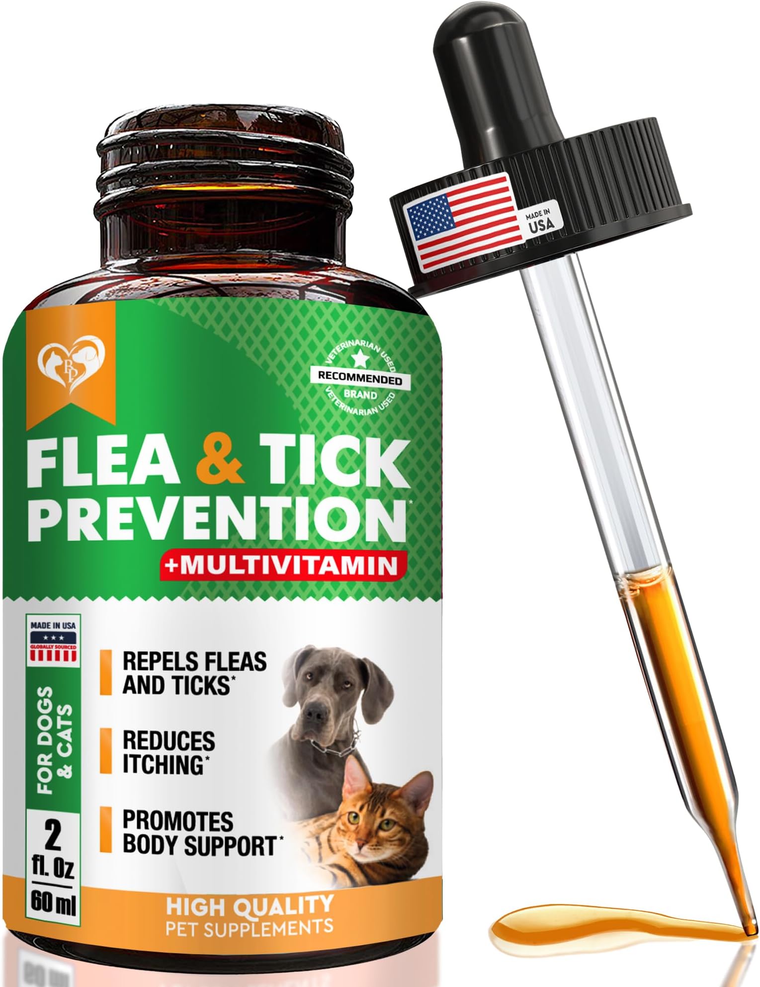 Flea & Tick Prevention for Dogs Chewable, Natural Flea and