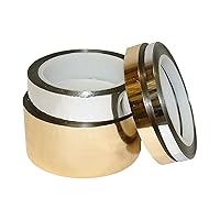 Vista 4 de jvcc mpf-01 Metalized Polyester Film cinta, Dorado