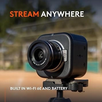 Logitech for Creators Mevo Core Wireless 4K Video Camera