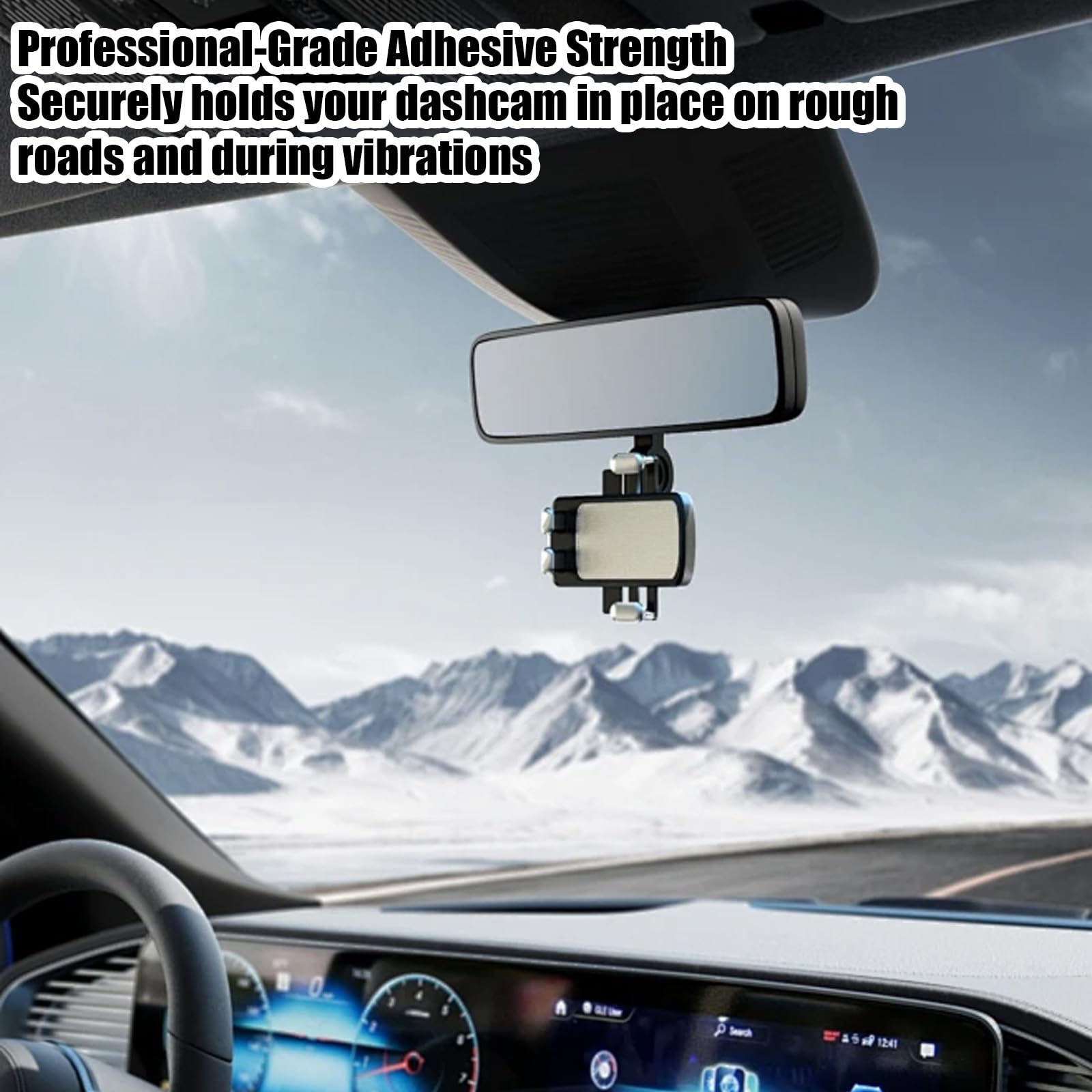 6 almohadillas adhesivas de doble cara para soporte de teléfono de coche, 70 mm, kit de repuesto de cinta de montaje de gel transparente resistente para ventosa, soporte de teléfono celular