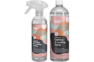 MAGIC Premium Quilting & Crafting Spray: The Ultimate Tool for Flawless Fabric Manipulation