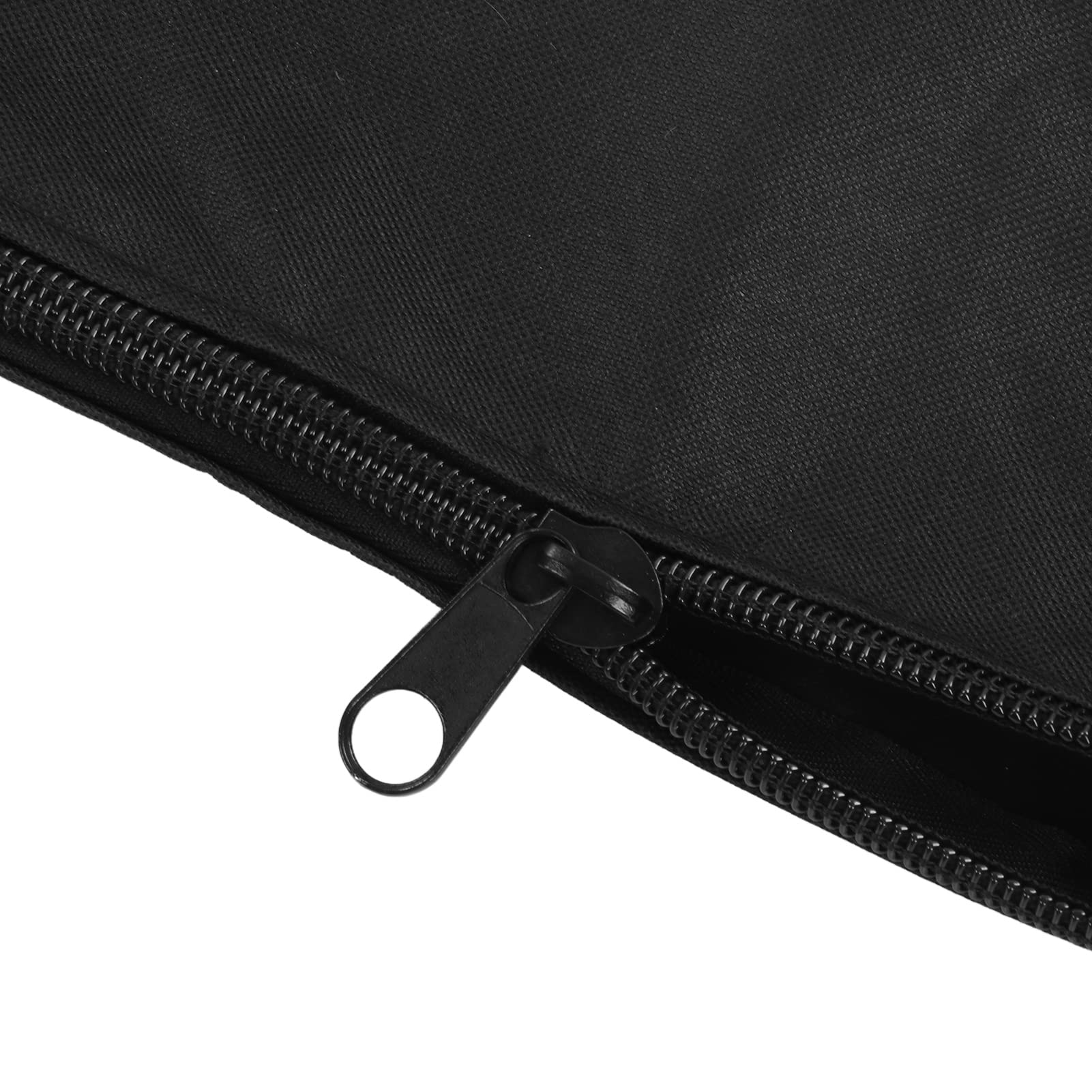 Copertura di Ricambio per Bimini Top in Tessuto Oxford Pieghevole Antipioggia Impermeabile Parasole per Barche Copertura Nera, Resistente Tettuccio in Tela di Grado Marino,