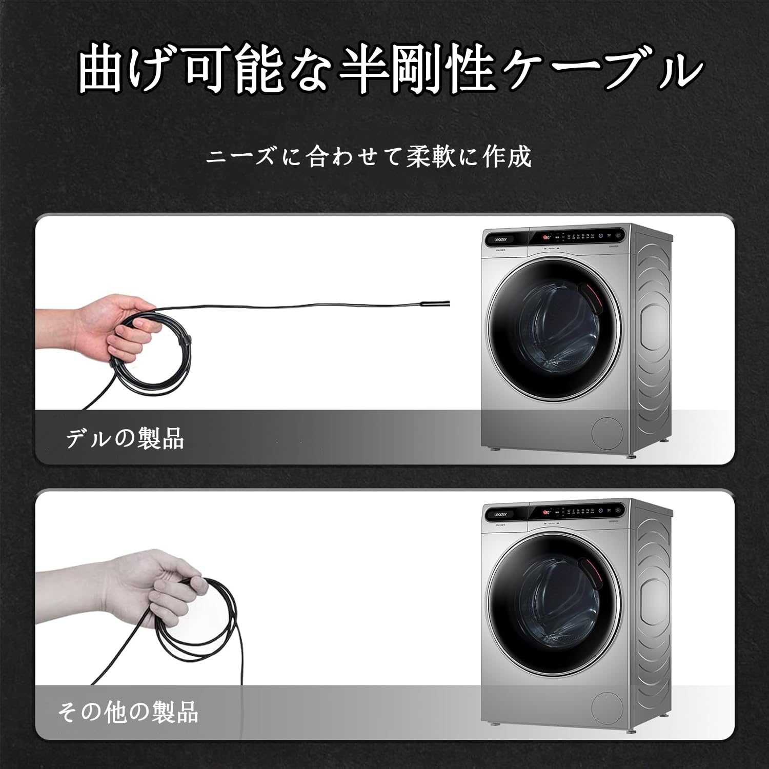 Amazon | ファイバースコープ 【令和新モデル】350万画素、2 K