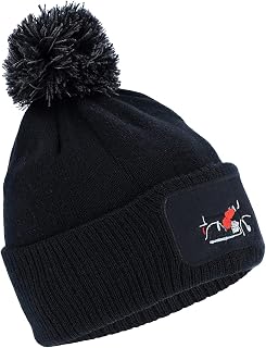 AKF Gorro con Pompón Simson S51 Rojo - Color: Negro