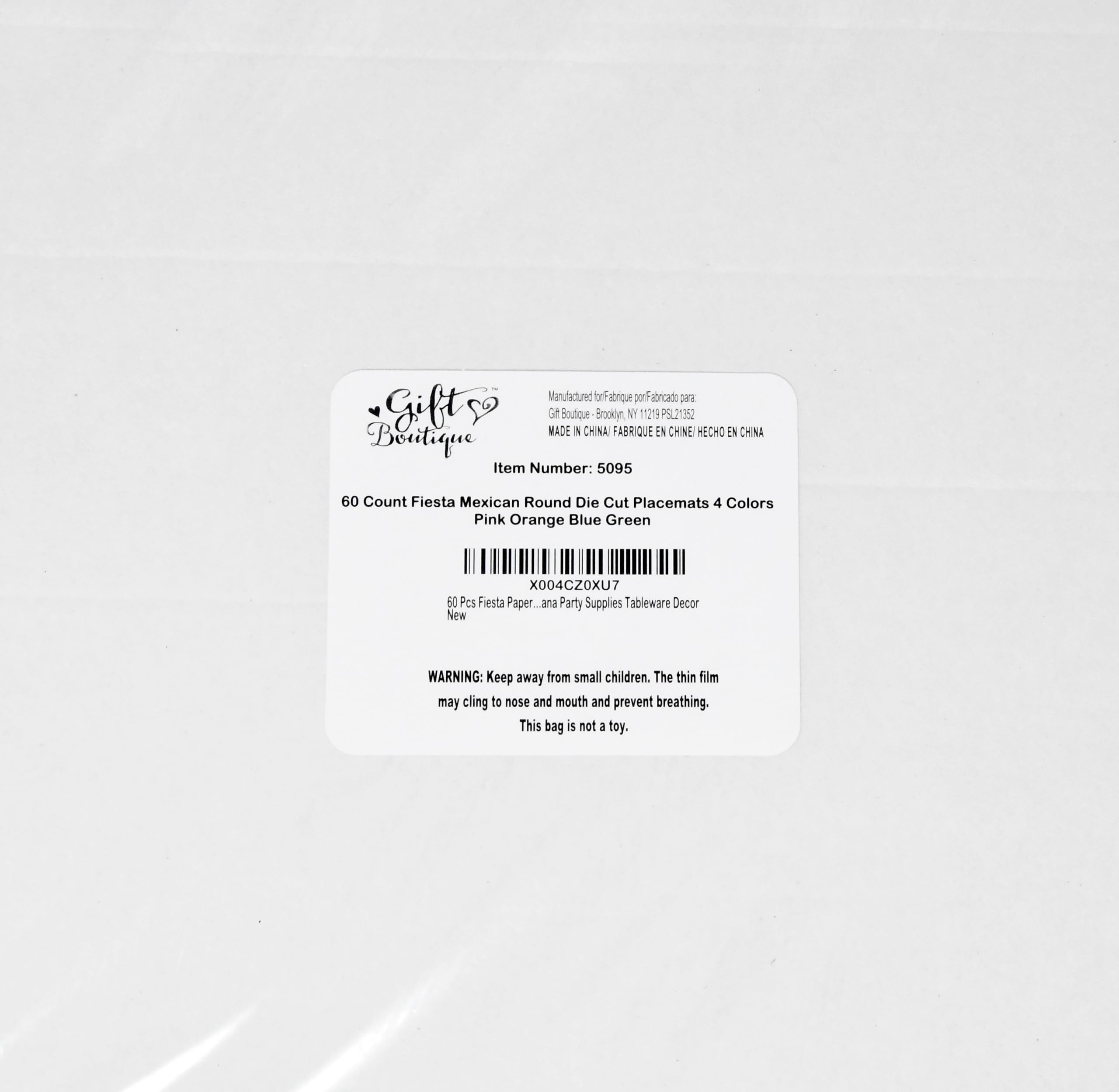 60 manteles individuales de papel para fiesta de 13.5 pulgadas, manteles individuales desechables del Cinco de Mayo mexicano, manteles individuales redondos de papel para decoración de fiestas