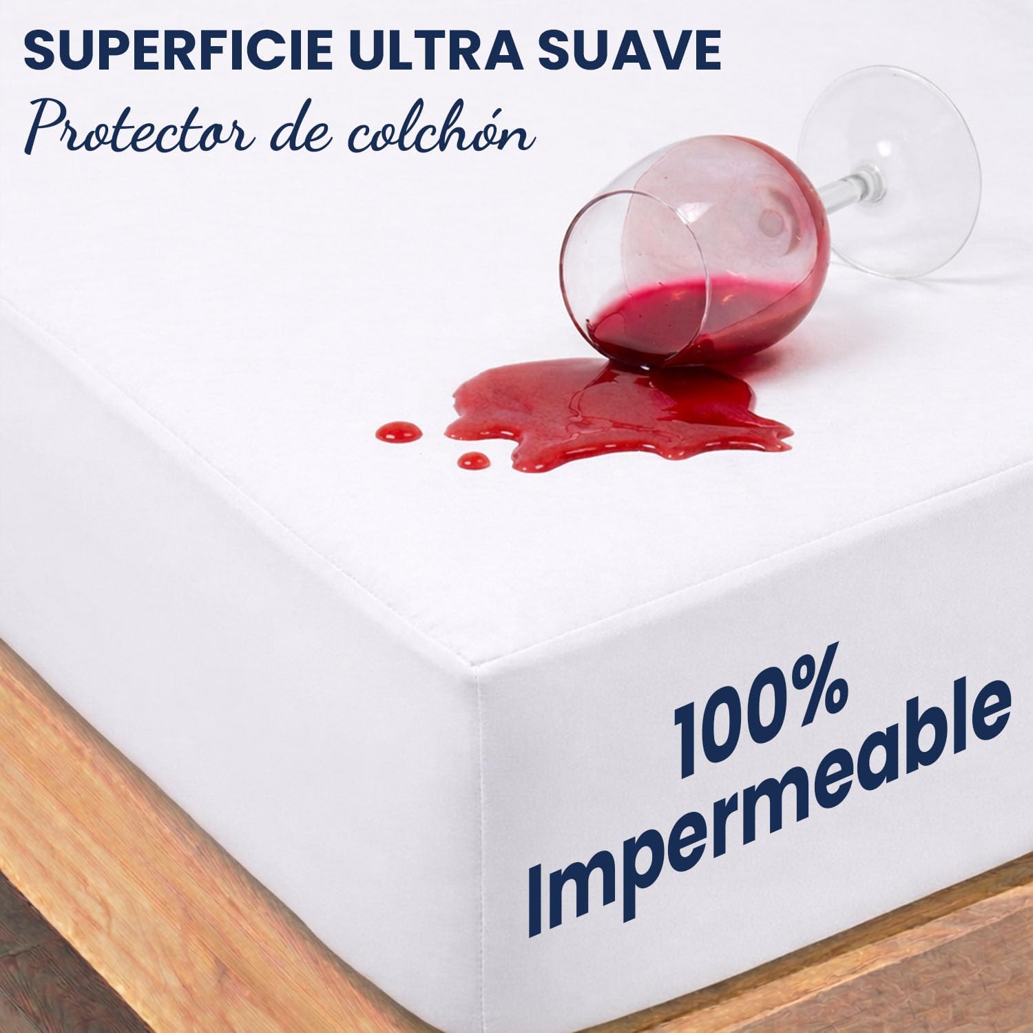Protector de colchón Bubblin para Cuna o Cama (1, 60x120 cm)
