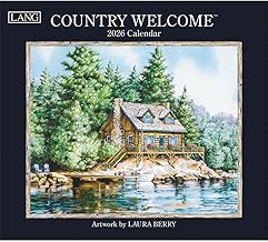 Lang, Country Welcome 2026 Wall Calendar by Laura Berry, 13.4'' X 12'', 12-Month Calendar with Stapled Binding