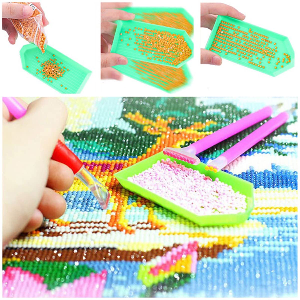 Instarry DIY 5D Diamond Painting Set Groß Chinesischer Drache Wall Decoration 120x50 cm