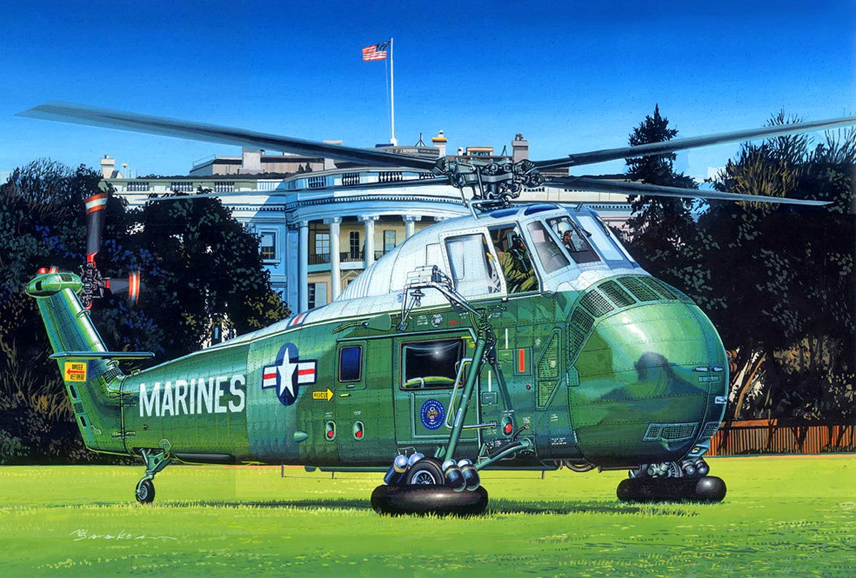 Amazon | トランペッター 1/48 アメリカ海兵隊 VH-34D マリーン