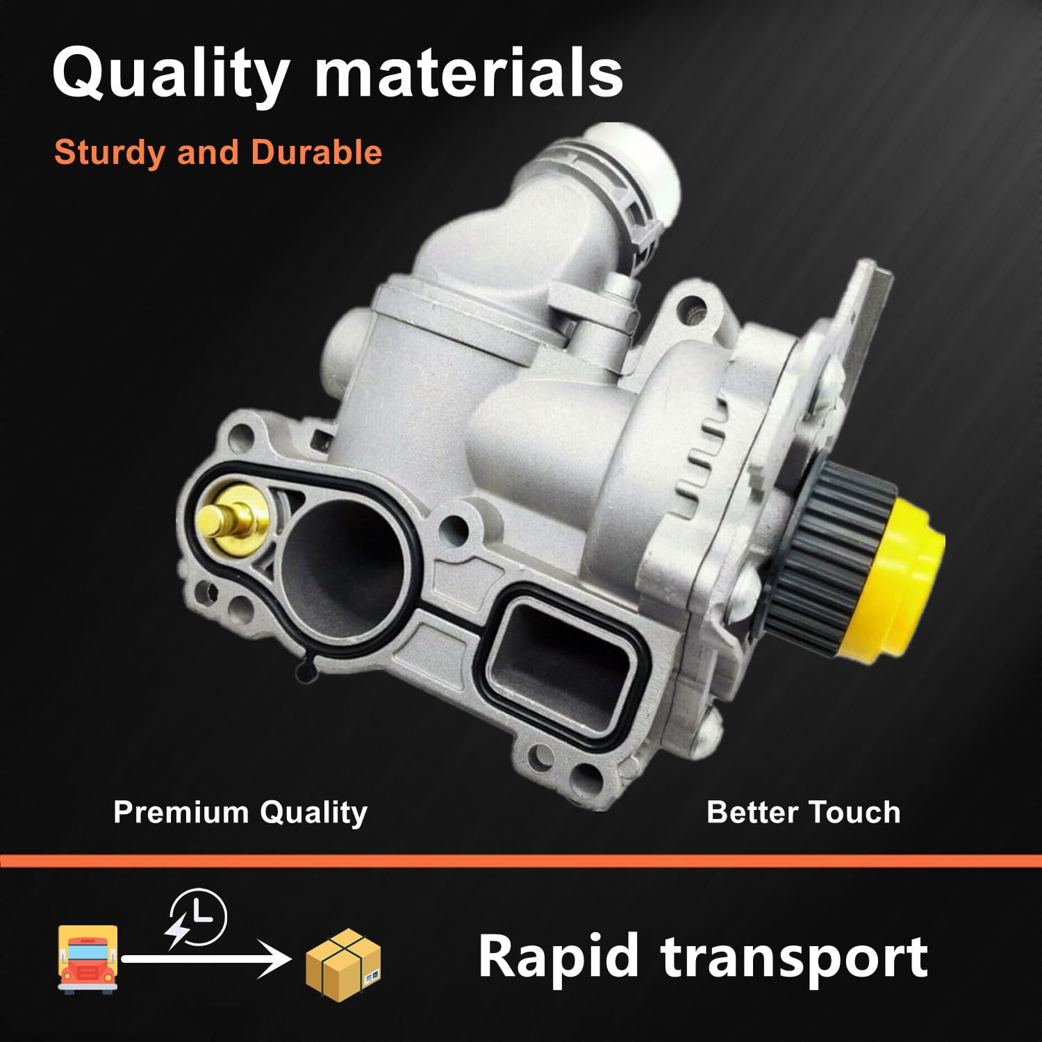 Bomba de Agua Refrigeración Juego de Reparación Con Junta compatible con VW Golf Jetta GLI GTI MK6 Passat B7 Tiguan CC Audi A3 A4 A5 Q3 Q5 06H121026AB 06H121026