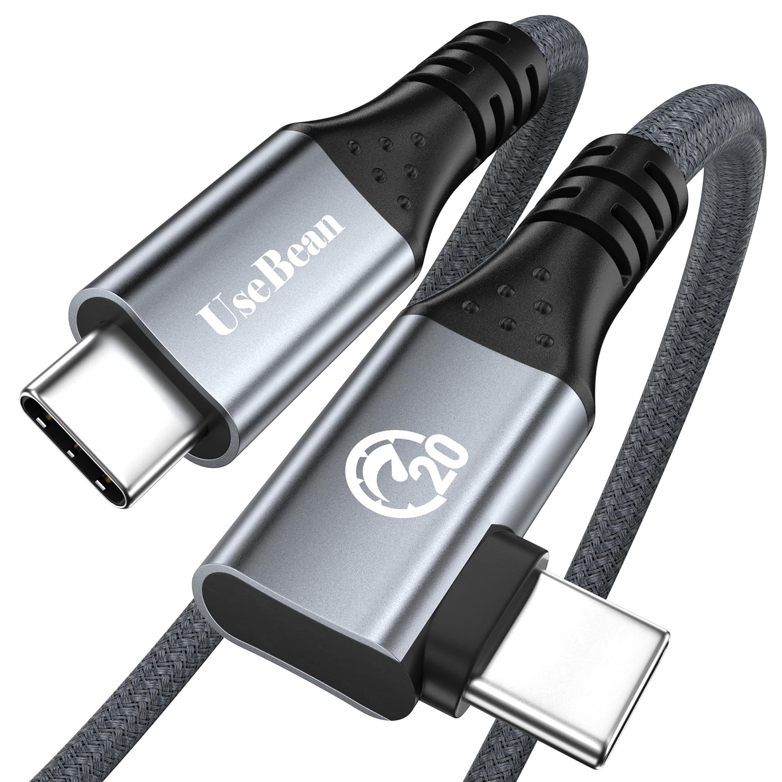 Amazon.co.jp: 240W USB Cケーブル 3M L字 USB-C & USB-C 3.2 Gen 2x2