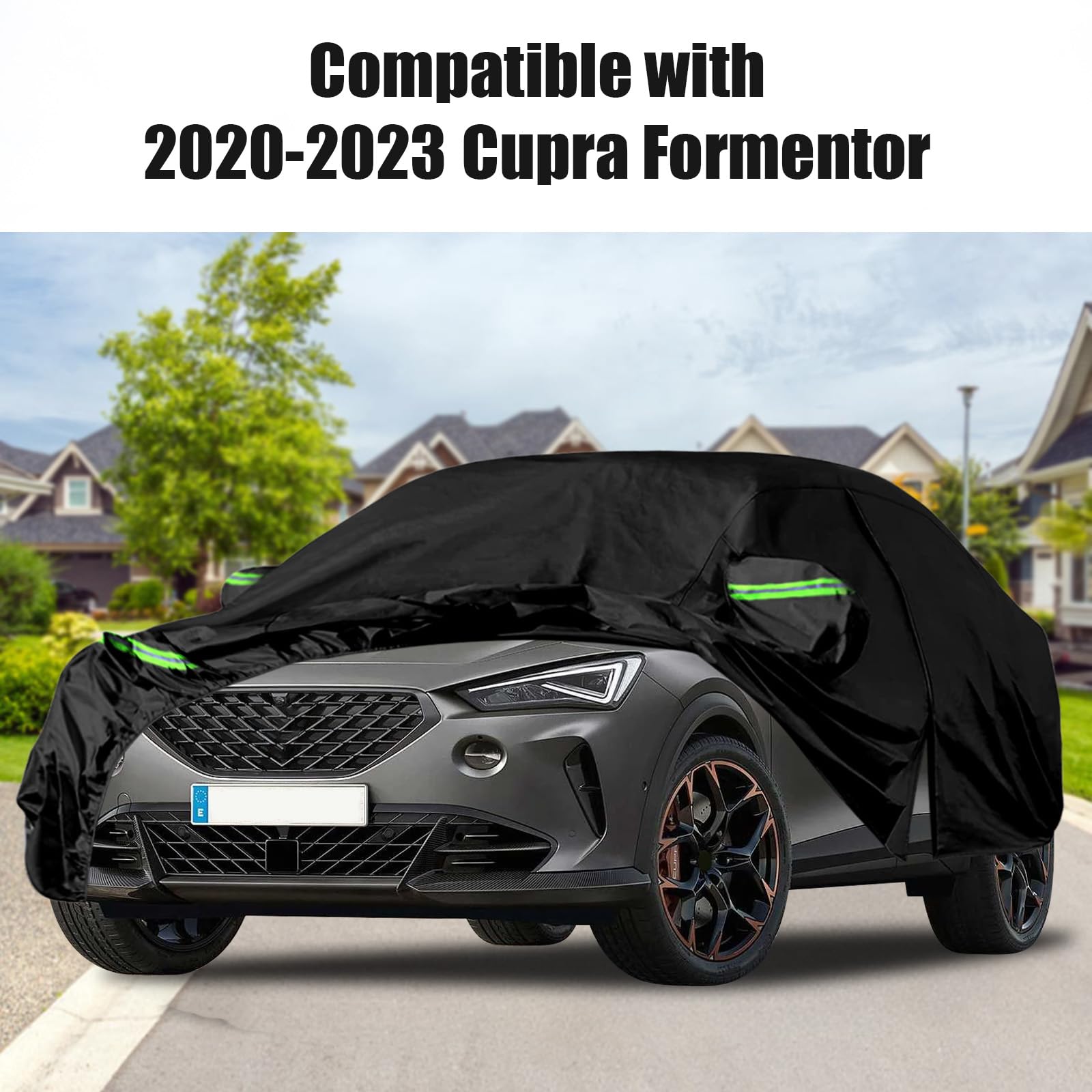 ABSOPRO Autoabdeckung Für Audi Q2 - Vollschutz Bei Jedem Wetter