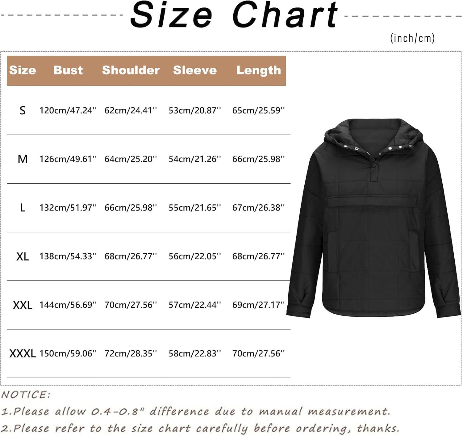 Women's Oversized Pullover Puffer Jacket Lightweight Padded Quilted Jackets with Pockets Puffy Fall Winter Coats