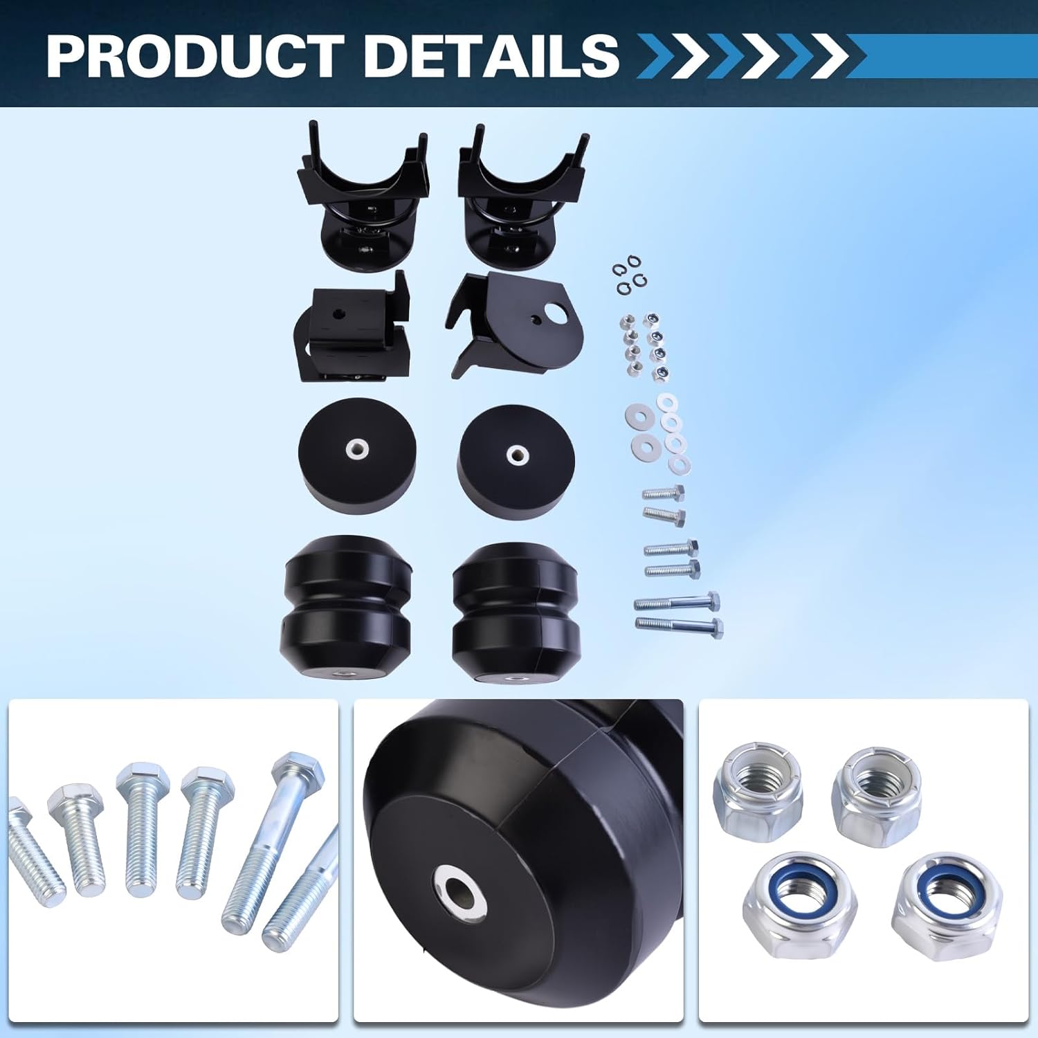 FR1504E Pair Rear Suspension Kit Compatible With Ford F150 2015-2024 2WD/4WD 2015-2024 SES Kit Car Rear Axle SES Kit