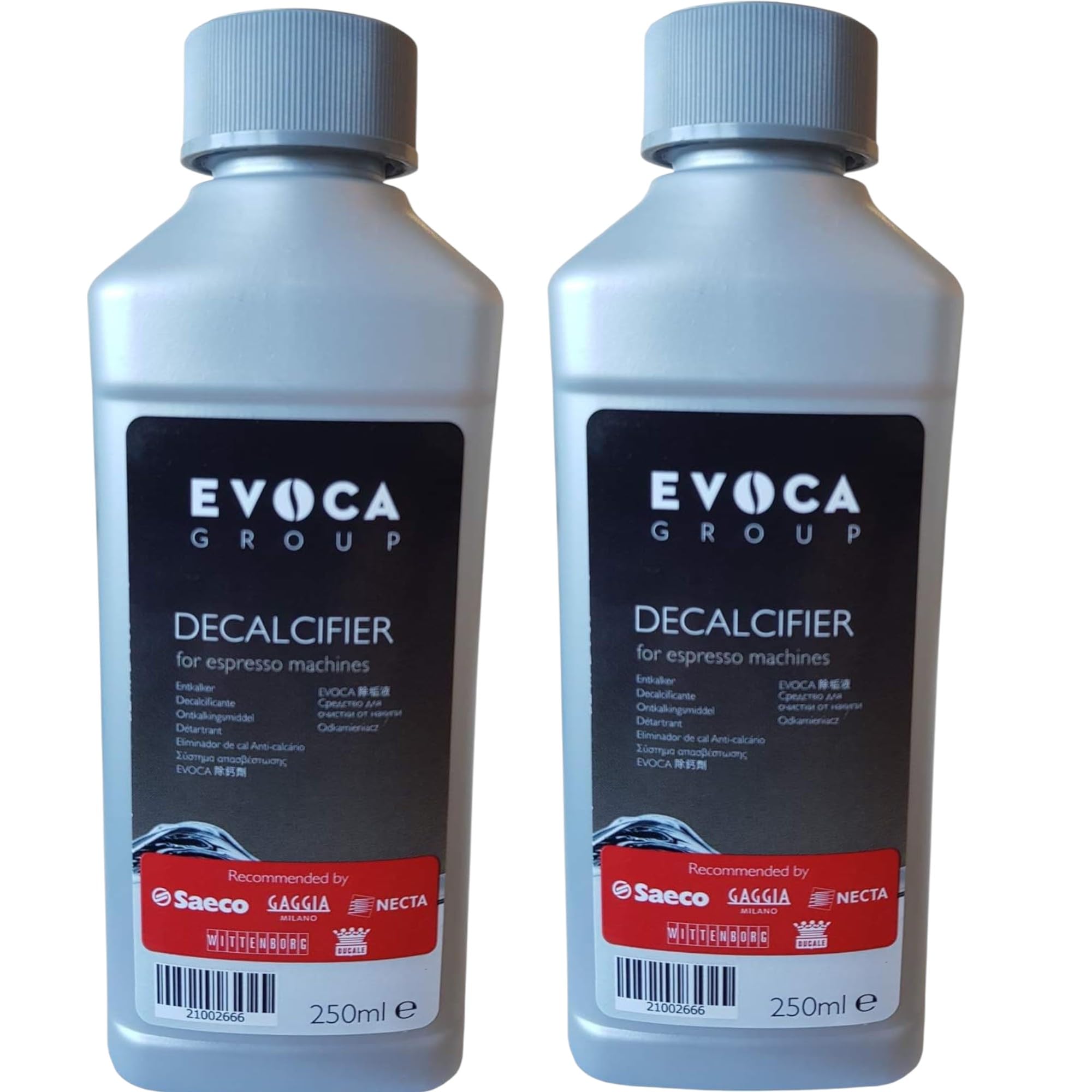 Quailitas Machine Descaler, 250ml, Pack of 2, Compatible with Saeco, Gaggia and Necta