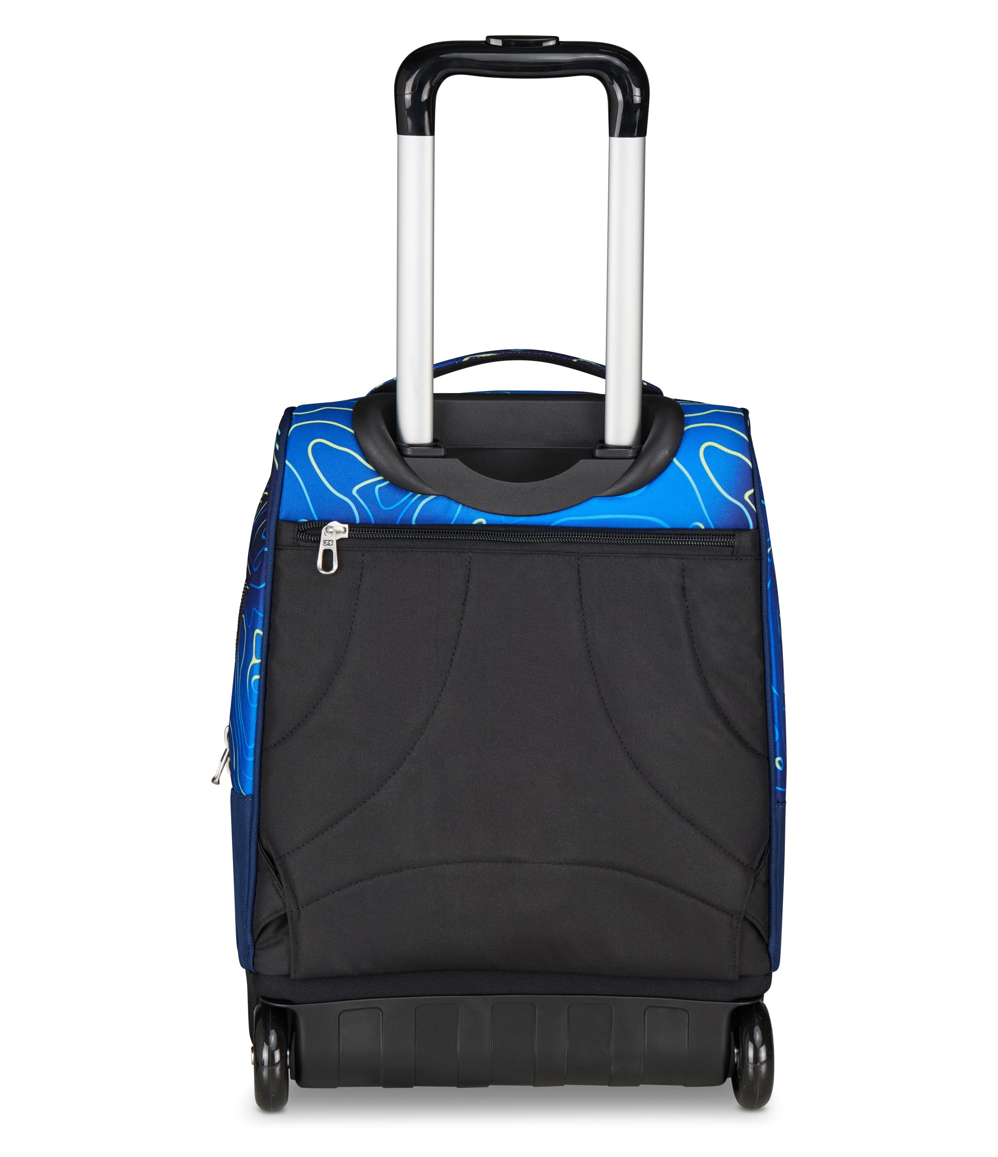 Seven Zaino Trolley, Scuola Elementare, Doppio Uso, Doppio Scomparto, Spallacci a Scomparsa, Bambino, Nuanced Blue, blu/azzurro