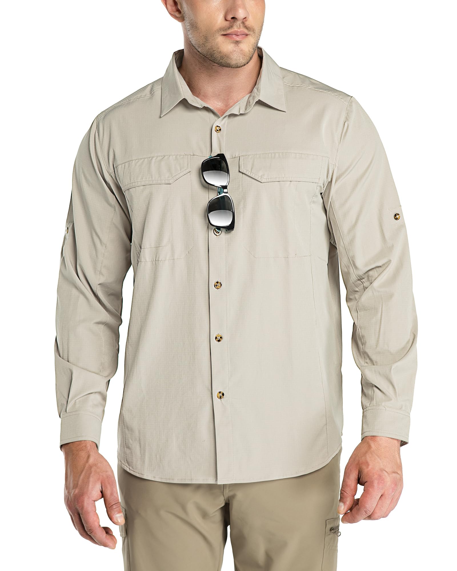 Outdoor Ventures Clásico Camisa Hombre