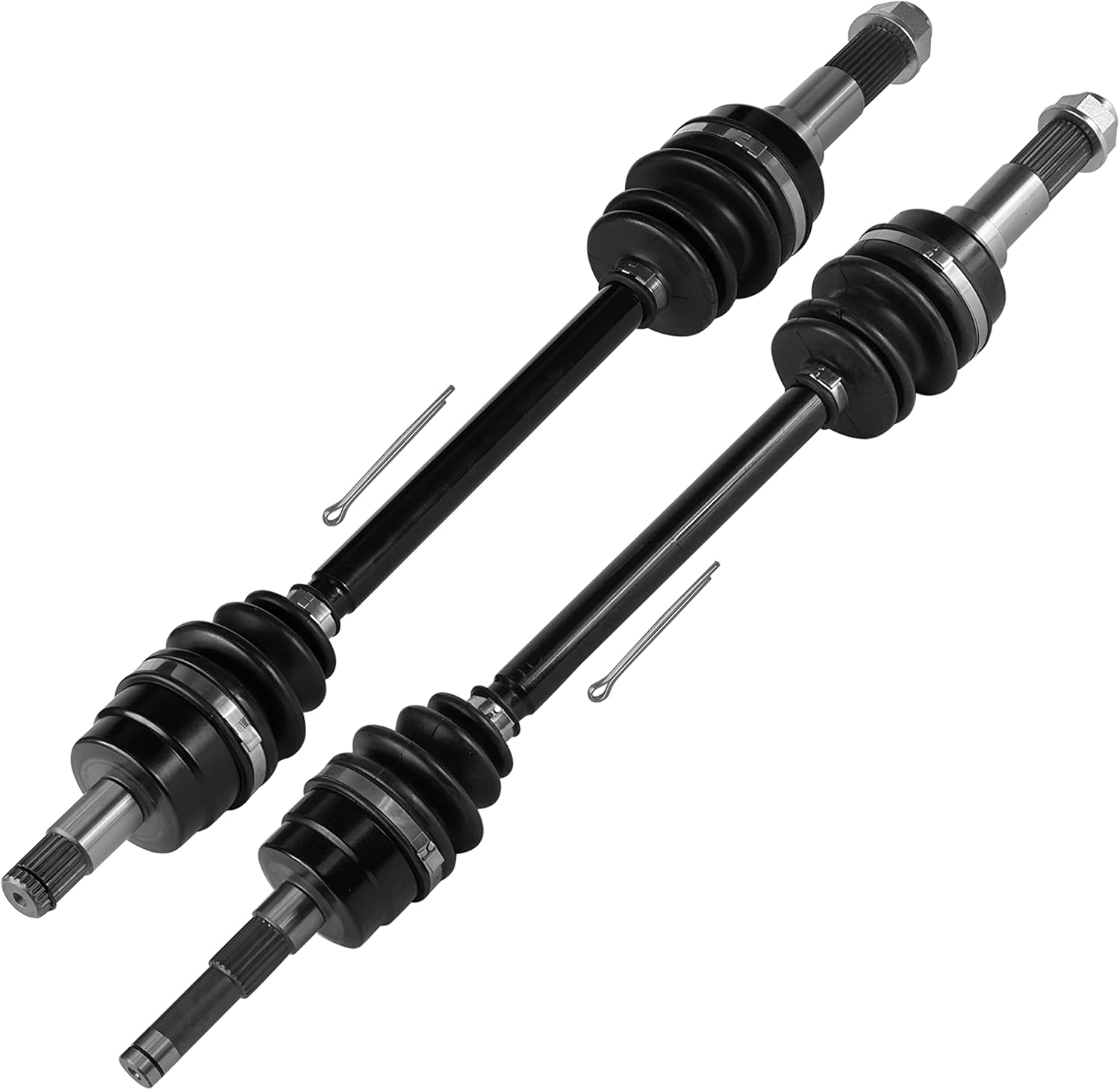 Caltric Front Left and Right Cv Joint Axles Compatible with Yamaha Rhino 450 Yxr450F 4Wd 2006 2007 2008 2009