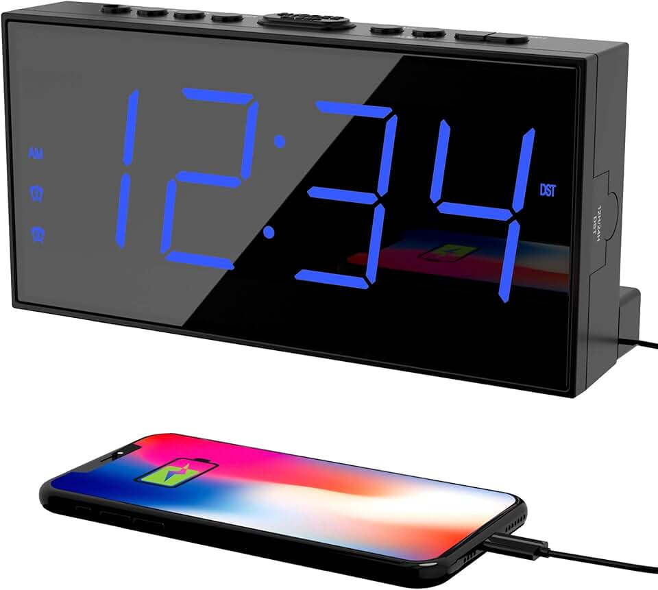 battery backup clock