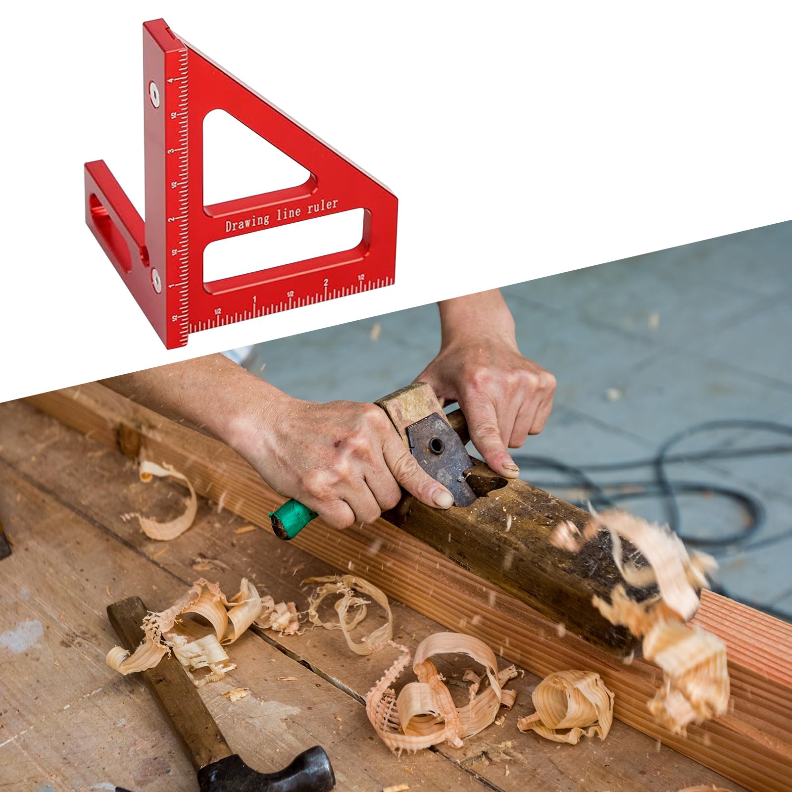 Règle De Mesure Multi-angles, Outil Rapporteur à 12 Côtés Pour Améliorer Le Localisateur D